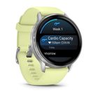 Garmin, Venu 4, smartwatch, 45 mm, Gray Silver Citron