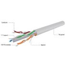 Gembird, kabel UTP, kat. 6, 100m, szary