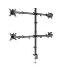 Gembird, regulowany uchwyt do 4 monitorów, 13”- 32”