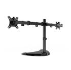 Gembird, stojak biurkowy na 2 monitory, regulowany, 13”-32”