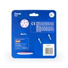 GiliGums, zestaw startowy: gryzak i grzechotka, fioletowy