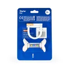 GiliGums, zestaw startowy: gryzak i grzechotka, kremowy