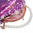 Girabrilla, torebka na ramie, portmonetka, cekinowa