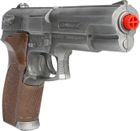 Gonher, pistolet policyjny Gold, metalowy, 8 naboi
