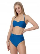 Góra od bikini damska, niebieska, 4F