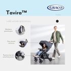 Graco, Tavira, wózek spacerowy, midnight