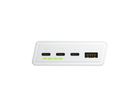 Green Cell, powerbank, Powerplay 20S, biały, 20000MAH 22,5W 3X USB-C PD 1X USB-A
