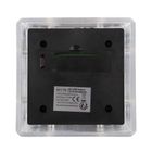 GreenBlue, lampa solarna LED na słupek, daszek kopertowy, 100-100 mm, 3200K GB128 WW