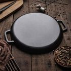 Hage, patelnia żeliwna, talerz do pizzy, 30 cm