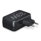 Hama, 33W, ładowarka sieciowa, 4xUSB‑A, czarna