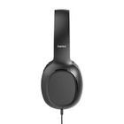 Hama, Fun C, słuchawki przewodowe, nauszne, z mikrofonem, USB‑C, czarne