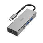 Hama, hub USB-C, 4-portowy, 2xUSB-A, 2xUSB-C 3.2, gen1, 5 gbit/s