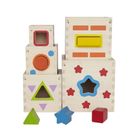 Hape, Piramida zabaw, klocki drewniane