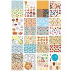 Happy Color, blok z motywami, A4, 16 arkuszy, food
