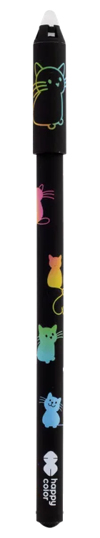Happy Color, Miaow! długopis wymazywalny, niebieski, 0,5 mm, 1 szt.