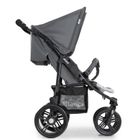 Hauck, Roadster Duo SLX, wózek bliźniaczy, grey/silver