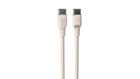 Havit, kabel do ładowania,USB-C, beżowy, 2m