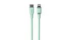 Havit, kabel, Typ C-Lightning CB6281, 1m, zielony
