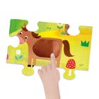 Headu, Montessori, puzzle sensoryczne, 21 elementów