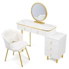 Hedo, Verdiro, toaletka kosmetyczna z lustrem LED, biała