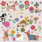 Henry, karnet, Pieski w kwiatkach