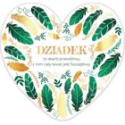 Henry, laurka dwustronna, Serce Dziadek, Pióra