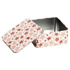 Hit, pojemnik na ciastka, metalowy, puszka świąteczna, 15-15-6,5 cm