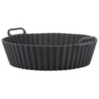 Hit, wkład do frytkownicy air fryer, silikonowy, szary, 20 cm