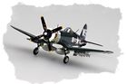 Hobby Boss, F4U-4 Corsair, śmigłowiec, model do sklejania, 1:72