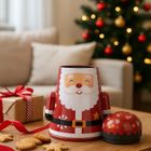 Home Styling Collection, Carissima, puszka na ciastka, santa claus