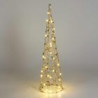 Home Styling Collection, choinka, figurka druciana z LED, 60 cm
