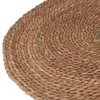 Home Styling Collection, dywan okrągły, pleciony z trawy morskiej, boho, 80 cm