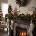 Home Styling Collection, figurka bożonarodzeniowa, renifer, 35 cm