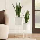 Home Styling Collection, Idem, kwietniki metalowe, 2 szt.