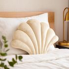 Home Styling Collection, Morni, poduszka ozdobna w kształcie muszli, 43-33 cm