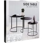 Home Styling Collection, Movo, zestaw stolików kawowych okrągłych, 3 sztuki