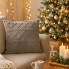 Home Styling Collection, poduszka dekoracyjna, 45-45 cm