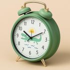 Home Styling Collection, Safi, budzik dla dzieci, zielony, 24 cm