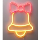 Home Styling Collection, świąteczny neon na ścianę, LED, 23-22 cm