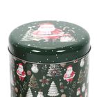 Home Styling Collection, świąteczny zestaw metalowych pojemników w różnych rozmiarach, 2 szt.