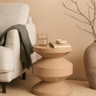 Home Styling Collection, Tafel, metalowy stolik pomocniczy, 31 cm