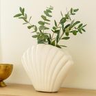 Home Styling Collection, wazon dekoracyjny, muszla, 22 cm