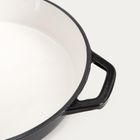 Homla, Andreas, patelnia żeliwna, beżowo-czarna, 26 cm