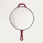 Homla, Andreas, patelnia żeliwna, bordowa ombre, 26 cm