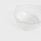 Homla, Apola, miska, ryflowana transparentna, rozmiar M, 7,5-17 cm