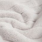 Homla, Astri, ręcznik puszysty, szary, 50-90 cm