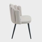 Homla, Aula, krzesło, beżowe, 49-55-85 cm