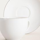 Homla, Auroo, filiżanka ze spodkiem, ze złotą obwódką, 0,25l