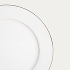 Homla, Auroo, talerz, obiadowy ze złotą obwódką, 26 cm