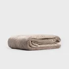 Homla, Aurum, narzuta welwetowa z pikowaniem, złota, 220-240 cm, 745577